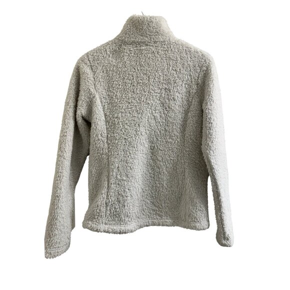 Patagonia Women's Los Gatos 1/4 Zip Pullover Jacket Sweater Small Ivory White - Picture 3 of 13